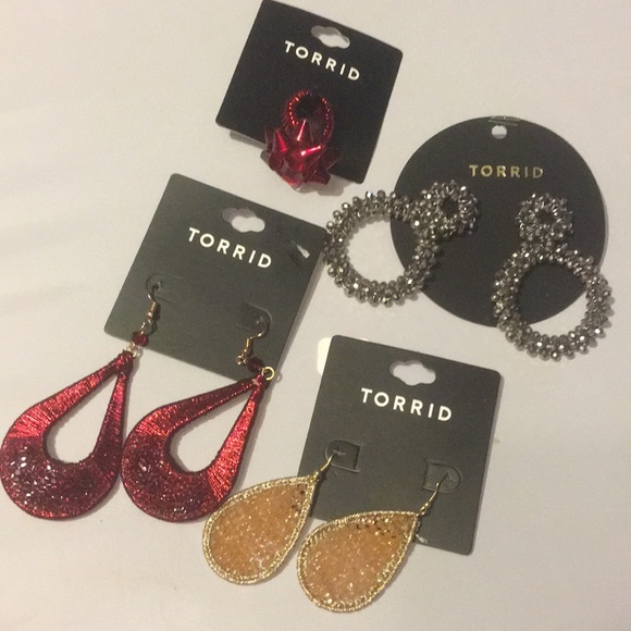 torrid Jewelry - Nwt Torrid Jewelry Set Earrings Ring